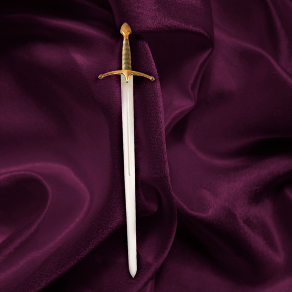 Espada Medieval Empuñadura de Latón
