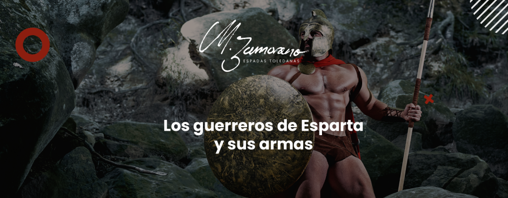 Los guerreros de Esparta y sus armas